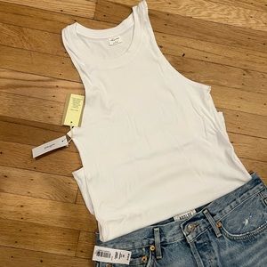 Wilfred White Go-To Tank Top